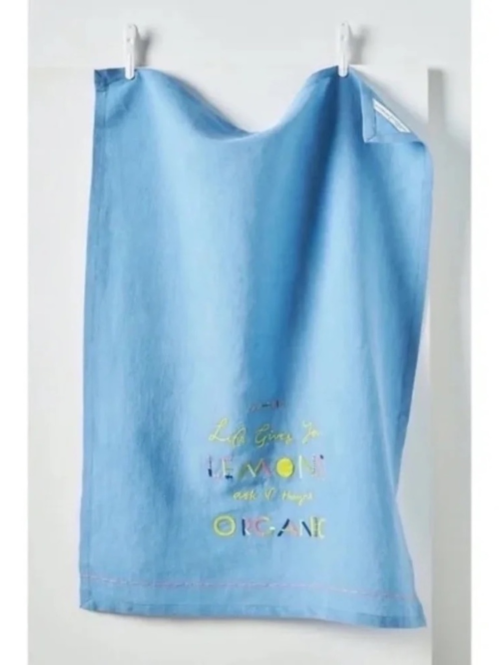 NWT Anthropologie Maricor/Maricar Life Gives You Lemons Dish Towel